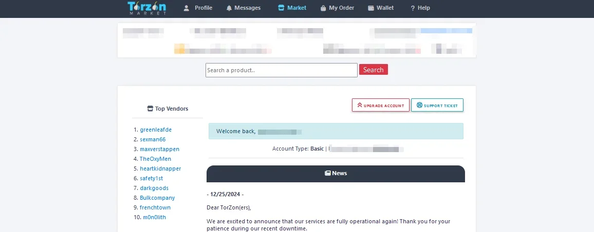 Inferno Marketplace